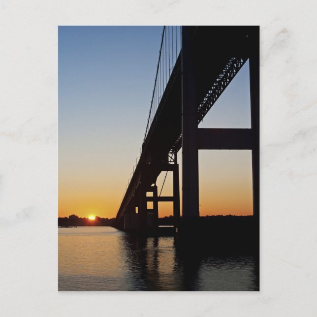 Carte Postale Voile et départ Newport Rhode Island (Devant)