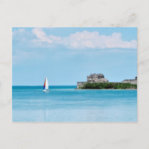 Carte Postale Voile par Old Fort Niagara Photo