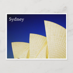 Carte Postale voiles bleues sydney