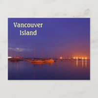 Voiliers de l'île de Vancouver dans la marina au c