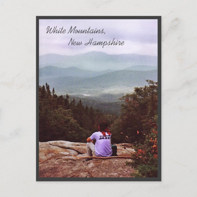 Carte Postale Voir la nature sauvage de Pemigewasset (Devant)