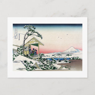 Carte Postale Voir le mont Fuji depuis Koishikawa, Hokusai