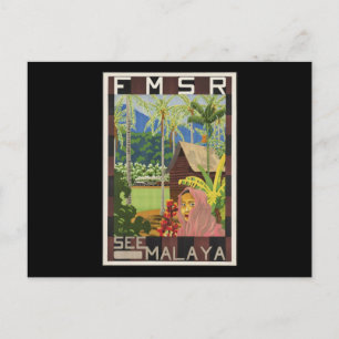 Carte Postale Voir Malaya