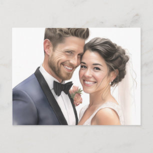 Carte Postale Voir Retour - Mariage