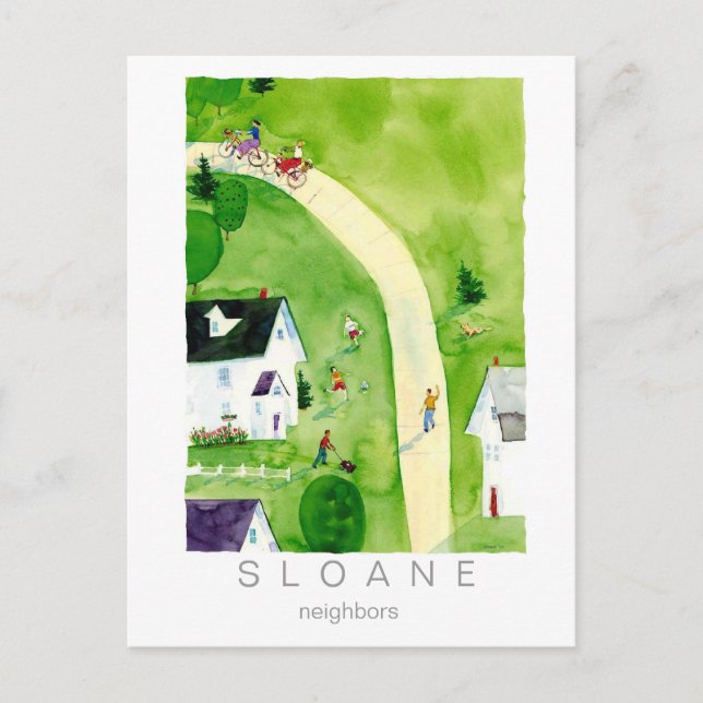 Carte Postale voisins (Devant)