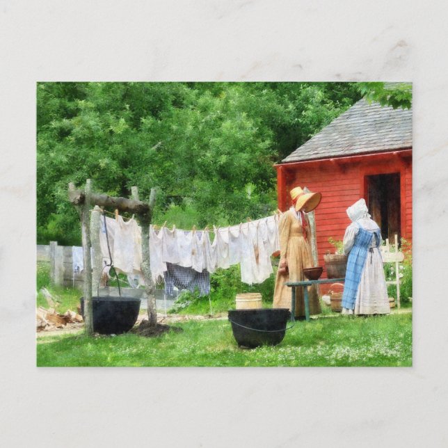 Carte Postale Voisins Gossiping le Lundi (Devant)