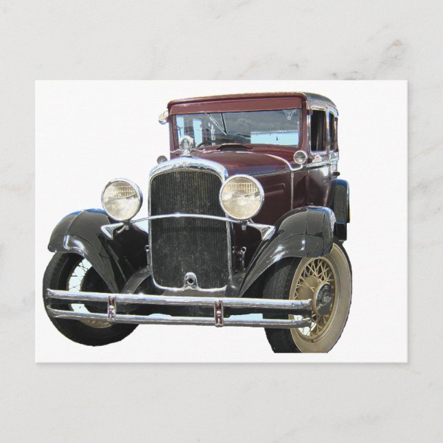 Carte Postale voiture (Devant)