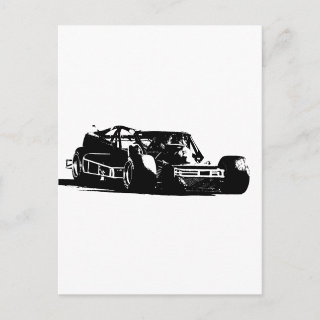 Carte Postale voiture (Devant)