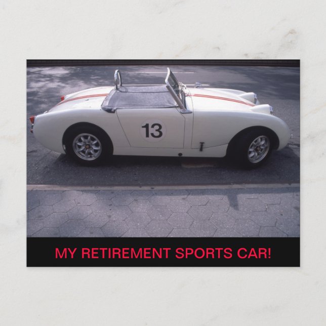 Carte Postale Voiture (Devant)