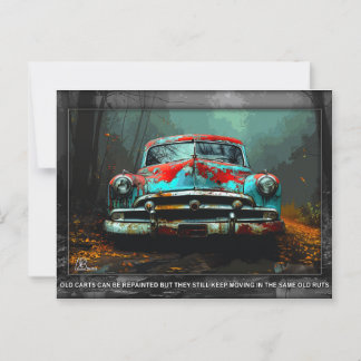 Carte postale Voiture ancienne