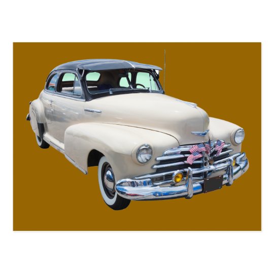 Carte Postale Voiture Ancienne 1948 De Chevrolet Fleetmaster Zazzle Fr