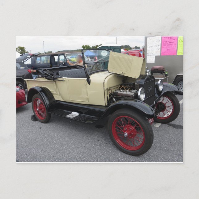 Carte Postale Voiture antique Tan (Devant)
