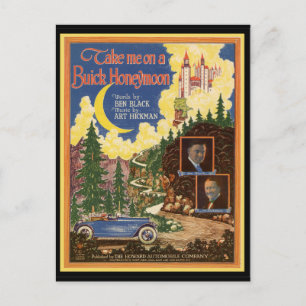 Carte Postale Voiture Buick vintage