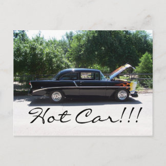 Carte Postale Voiture chaude