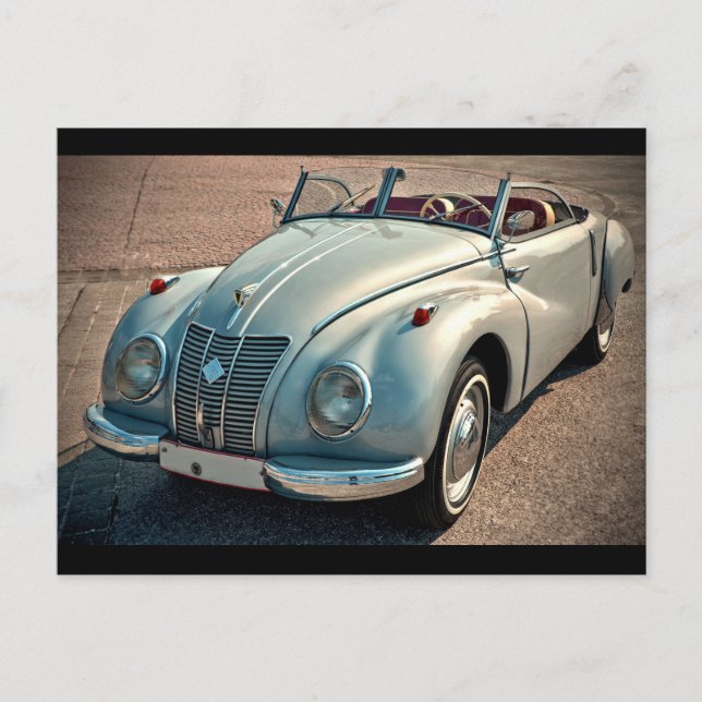 Carte Postale Voiture classique (Devant)