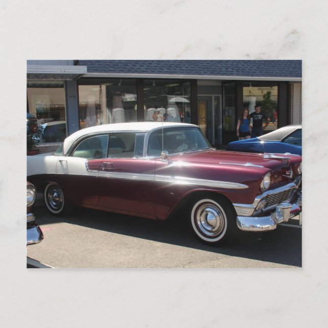 Carte Postale voiture classique (Devant)