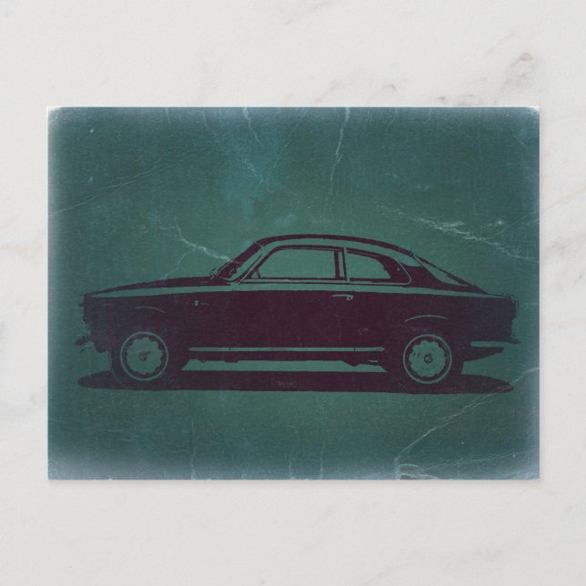 Carte Postale Voiture classique (Devant)