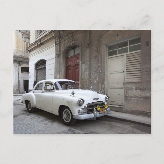 Carte Postale Voiture classique à La Havane Cuba (Devant)