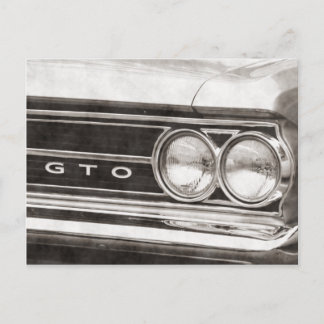 Carte Postale Voiture classique GTO