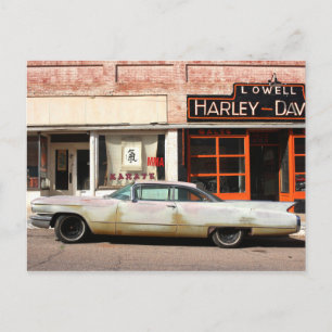 Carte Postale Voiture classique Vieux West Town