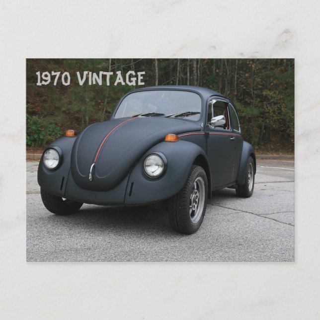 Carte Postale Voiture de collection (Devant)