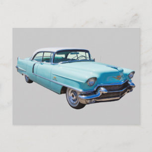 Carte Postale Voiture de luxe Cadillac Sedan Deville 1956