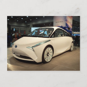 Carte Postale Voiture futuriste