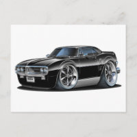 Voiture noire Firebird 1967