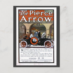 Carte Postale Voiture Pierce Arrow