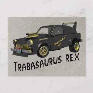 Carte Postale Voiture Trabant Est Allemande Personnalisée