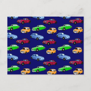 Carte Postale Voitures personnalisables