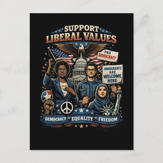 Carte Postale Voix de la Liberté (Devant)