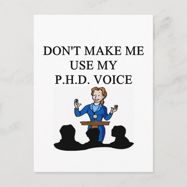 Carte Postale Voix PHD (Devant)