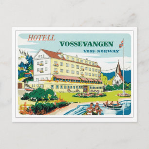 Carte Postale Voix vintage Norvège