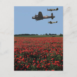 Carte Postale Vol commémoratif de la bataille d'Angleterre