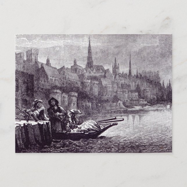 Carte Postale Vol du roi James (Devant)