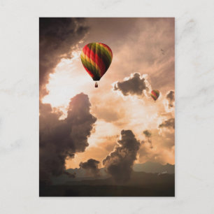 Carte Postale Vol Free My Hot Air Balloon - Journey Edition