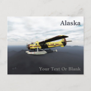 Carte Postale Vol Moose Aviation de Havilland DH3-C Otter