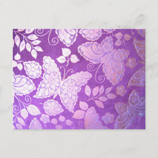 Carte Postale vol par papillon