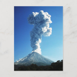 Carte Postale Volcan de Colima, Jalisco, Mexique