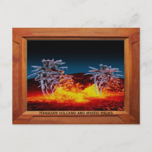 Carte Postale Volcan hawaïen