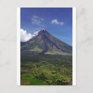 Carte Postale Volcan Mayon à Legaspi, Philippines