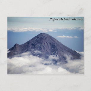 Carte Postale Volcan Popocatépetl, Mexique