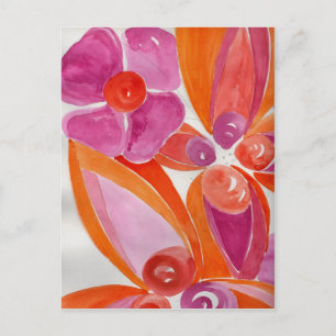 CARTE POSTALE VOLCANO PETALS