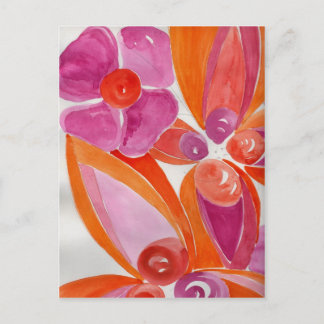 CARTE POSTALE VOLCANO PETALS