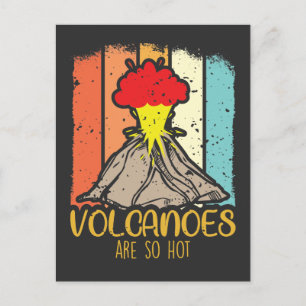 Carte Postale Volcano science Volcanos Lawa Hot explosion