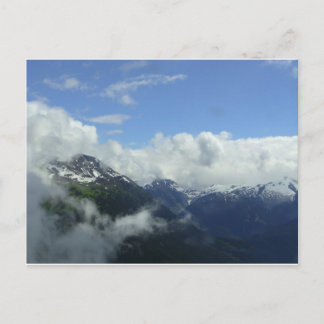 Carte Postale Voler au-dessus des monts Blackcomb