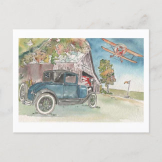 Carte Postale Voler haut