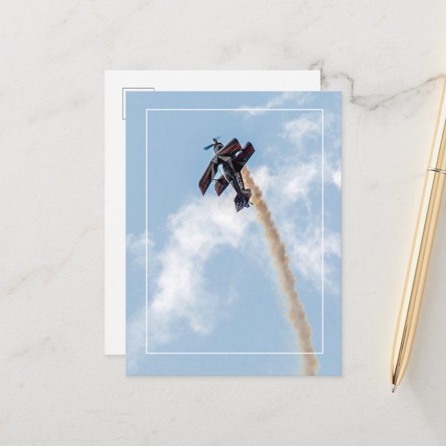 Carte Postale Voler haut (Devant/Arrière en situation)