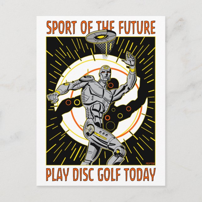 Carte Postale Voleur de robot n° 1 (Devant)